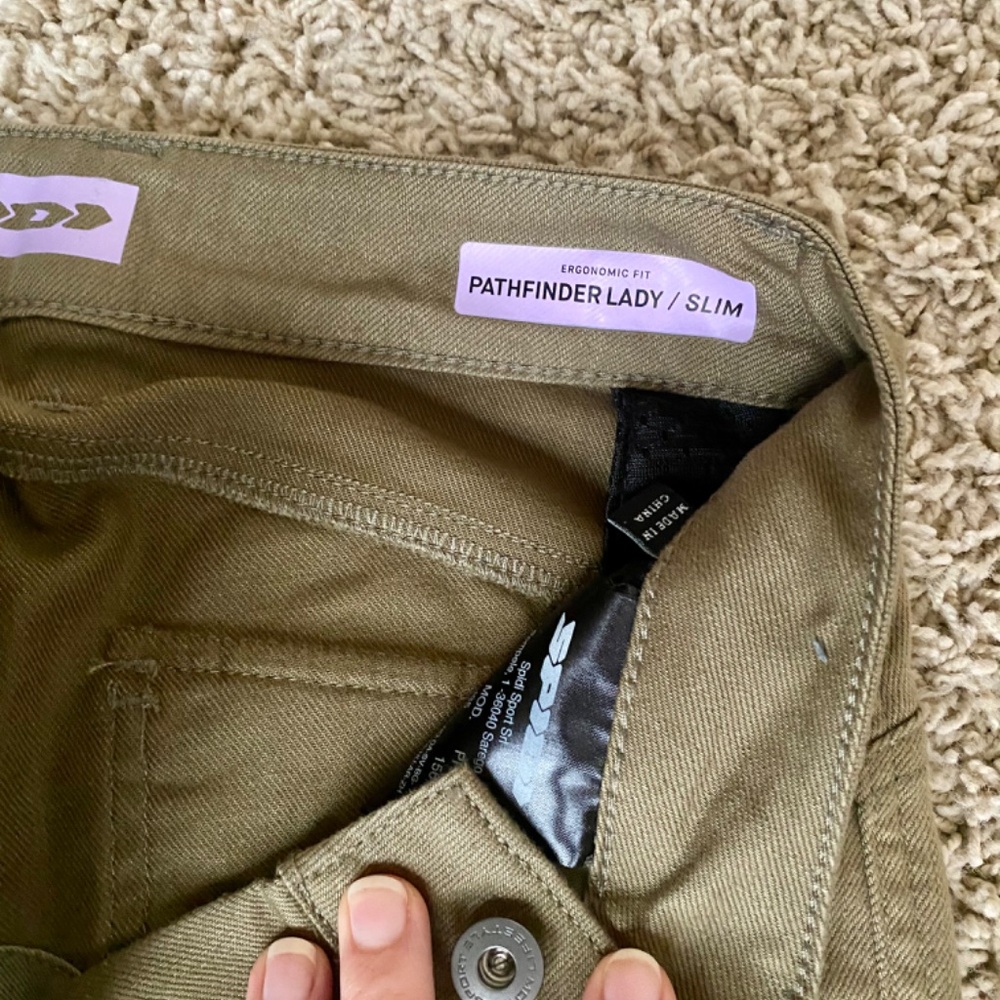 Women's Armored Motorcycle Pants, Spidi NWT, Skinny Fit, Cargo style - Picture 5 of 6